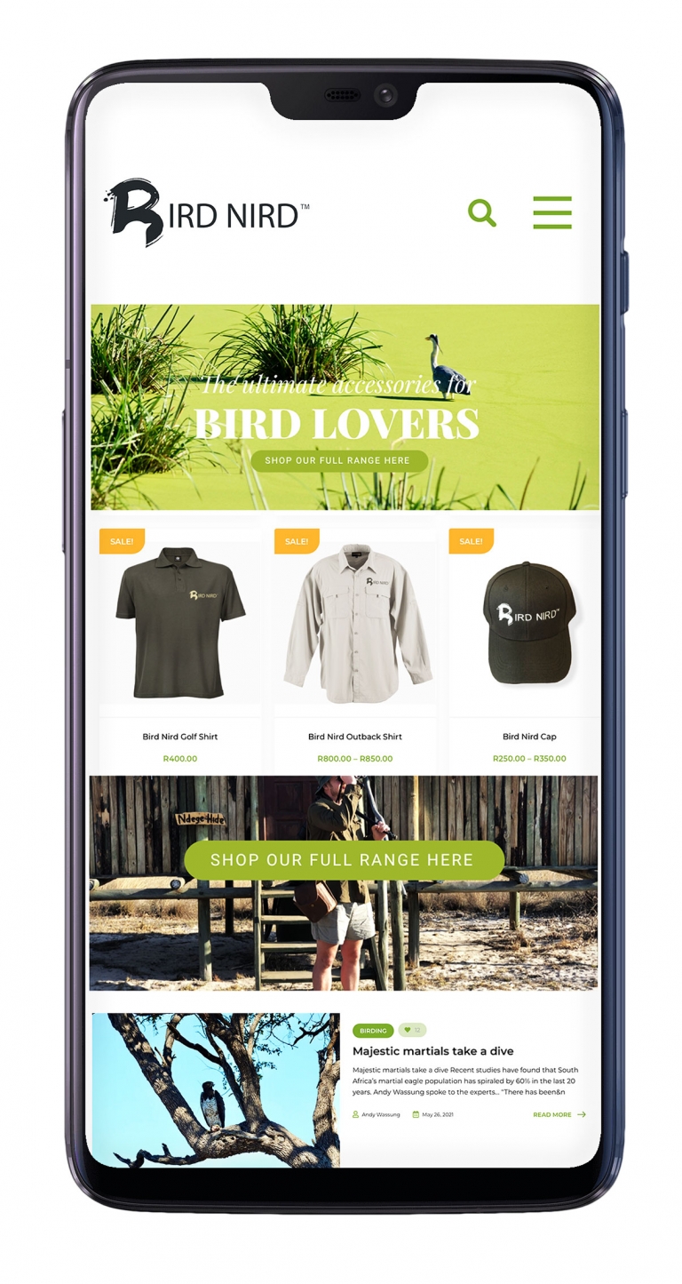 Bird Nird Website